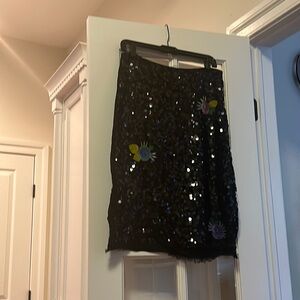 Cynthia Rowley Sequined Pencil Skirt, Size 10